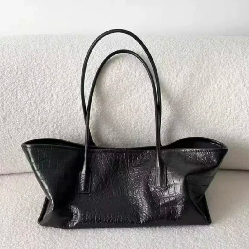 Luxury Bags Tote - Luksusowa torebka retro z miękkiej skóry