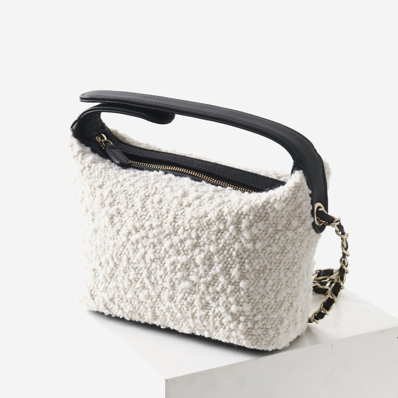 Luxury Bags Leather - Skórzane klasyczne mini torebki typu hobo