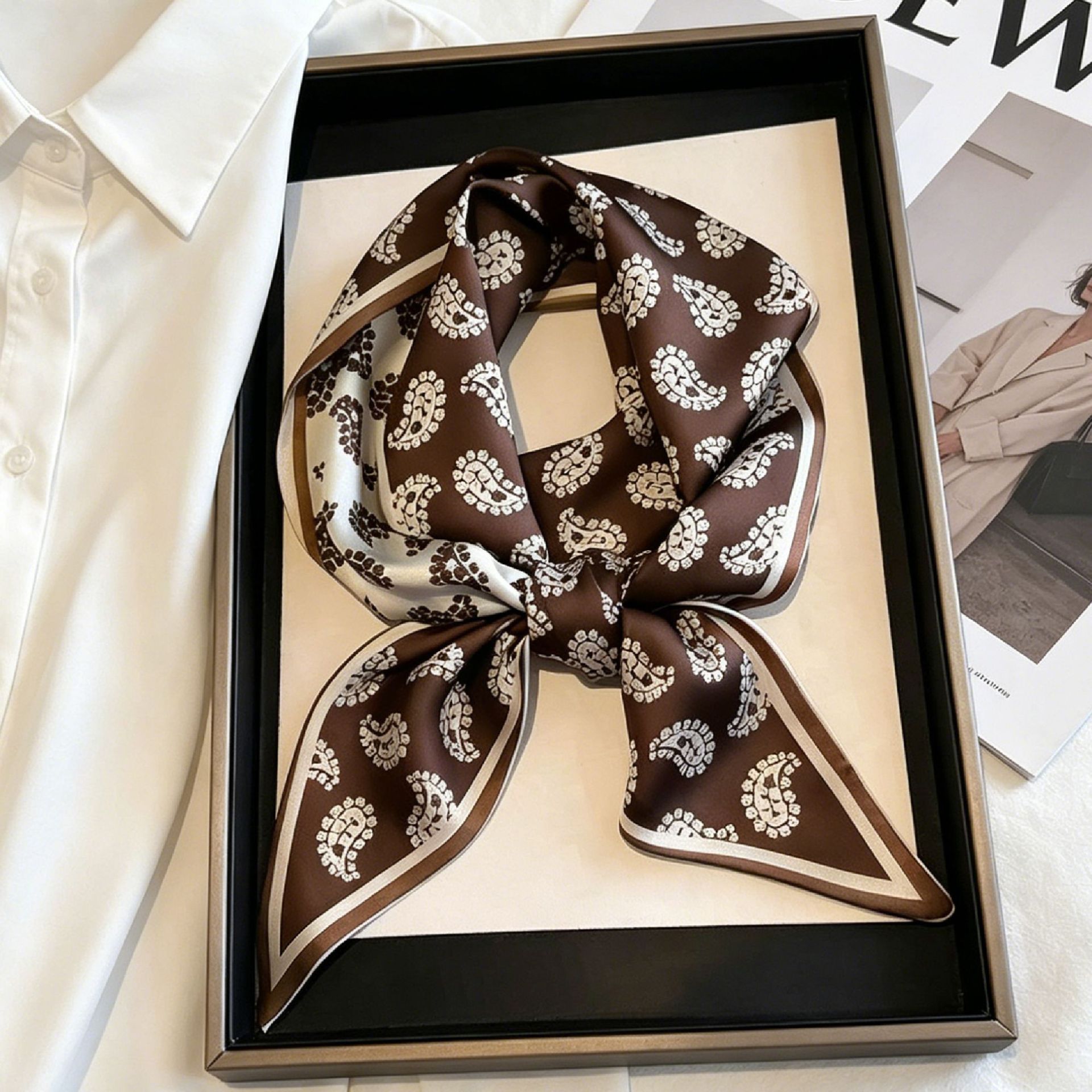 Luksusowe długie apaszki, cien – Luxury Bags China recenzja i cena