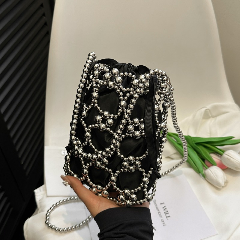 Białe torebki z koralikami, do – Luxury Bags On Sales recenzja i cena